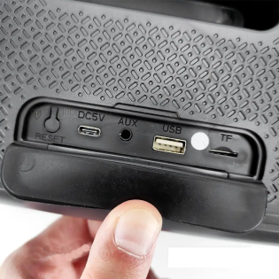 Портативна акустична Bluetooth колонка Hopestar A20 (Чорний)