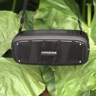 Портативна акустична Bluetooth колонка Hopestar A20 (Чорний)