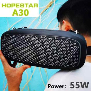 Портативна Bluetooth колонка Hopestar A30 Speaker 55 Вт (Чорний)