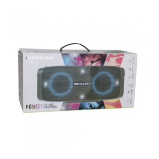 Портативна Bluetooth колонка Hopestar A6 Party 30W з вологозахистом IPX6 (Сiрий)
