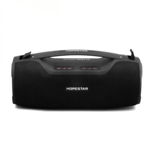 Портативна колонка вологозахищена Hopestar A6X 55Вт з функцiєю PowerBank (Чорний)
