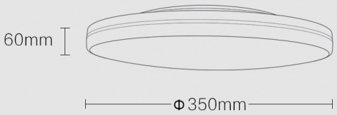 Потолочный смарт-светильник Xiaomi Aqara L1-350 (ZNXDD01LM)