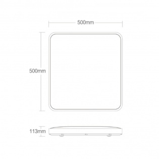 Потолочный светильник Yeelight Crystal Ceiling Light Plus 500mm 40W 2700-6500K Galaxy (YLXD21YL) (XD210W0CN)