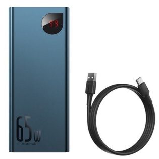 Повербанк Baseus Adaman PPIMDA-D03 20000 mAh 65Вт 5А (Голубой)