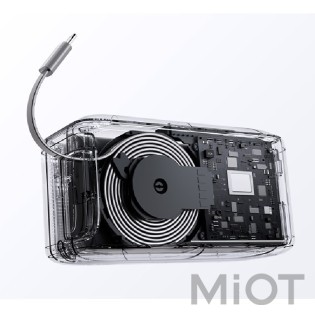 Зовнішній акумулятор Xiaomi MiiiW Digital Display Fast-Charging Power Bank M310 Pro 45W 10000mAh Titanium Silver Gray (iPB1045)