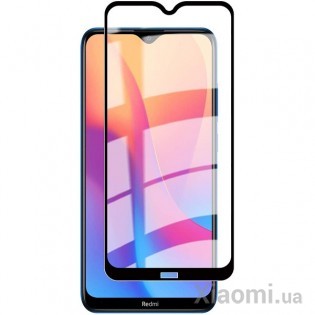 Защитное стекло Full screen PowerPlant для Xiaomi Redmi 8A Black