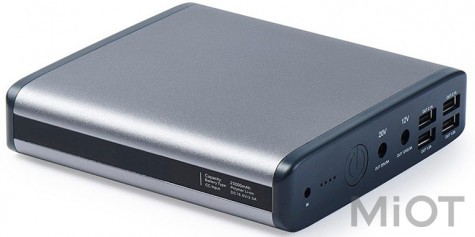 Універсальна мобільна батарея PowerPlant/K1/25000mAh
