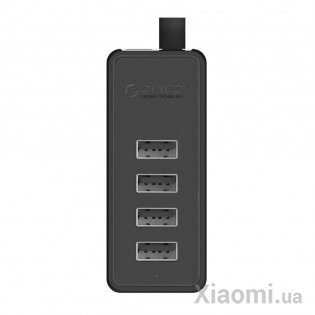 USB-хаб PowerPlant ORICO USB 2.0 4 порта W5P-U2-030-BK-PRO (CA911424)