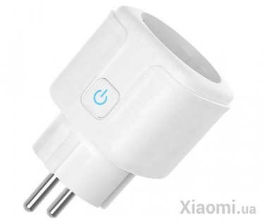 Умная розетка PowerPlant TUYA Wi-Fi, EU (HS080419)