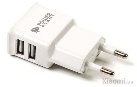 Сетевое зарядное  устройство PowerPlant для USB 2.1A