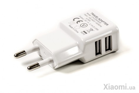 Сетевое зарядное  устройство PowerPlant для USB 2.1A