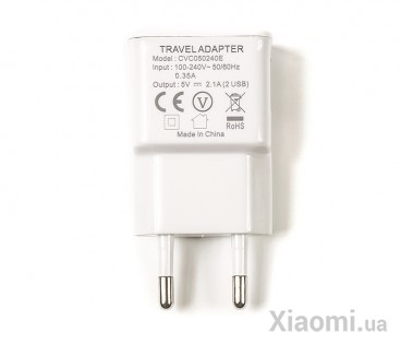 Сетевое зарядное  устройство PowerPlant для USB 2.1A
