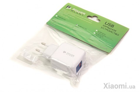Сетевое зарядное  устройство PowerPlant W-250 USB QC 3.0: 220V, 3A (SC230013)