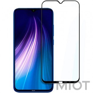 Захисне скло Full screen PowerPlant для Xiaomi Redmi Note 8 Black