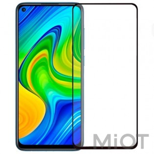 Захисне скло Full screen PowerPlant для Xiaomi Redmi Note 9