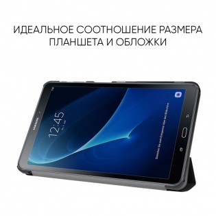 Premium для Samsung Galaxy Tab A 10.1&`34; (SM-T585) с защитной пленкой и салфеткой Black
