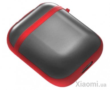 Защитный чехол для наушников Xiaomi WIZ AirPods Black/Red