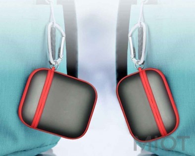 Захисний чохол для навушників Xiaomi WIZ AirPods Black/Red