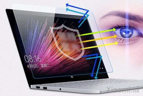 Защитное стекло Xiaomi YADI для ноутбука Mi Notebook 15,6" Display AntiBlue Protector 