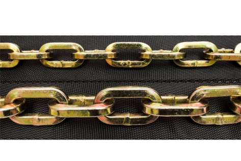 Противоугонная цепь (велозамок) Gartex Z1 Light 1000x5 мм Черный