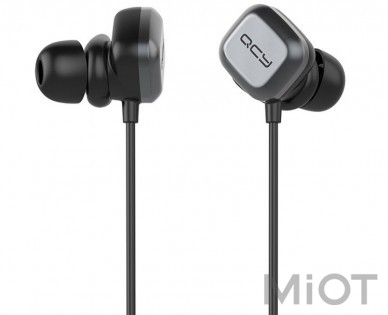 Бездротові навушники Xiaomi QCY M1 PRO Magnetic Bluetooth Earphone Black