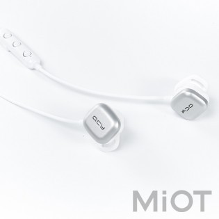 Бездротові навушники Xiaomi QCY M1 PRO Magnetic Bluetooth Earphone White