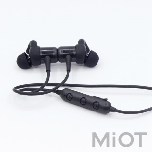 Бездротові навушники Xiaomi QCY M1C Magnetic Bluetooth Earphone Black