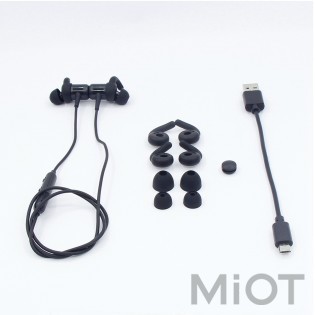 Бездротові навушники Xiaomi QCY M1C Magnetic Bluetooth Earphone Black