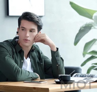 Бездротові навушники Xiaomi QCY M1C Magnetic Bluetooth Earphone Black
