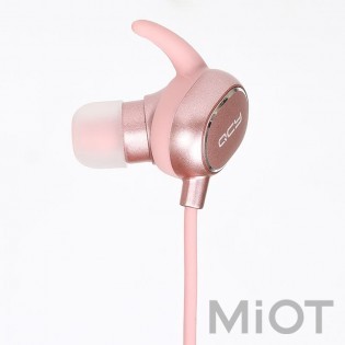 Бездротові навушники Xiaomi QCY QY19 Bluetooth Headphones Rose Gold