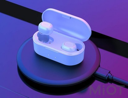 Бездротові навушники Xiaomi QCY T2C TWS Stereo Bluetooth Earphones White
