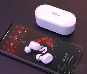 Бездротові навушники Xiaomi QCY T2C TWS Stereo Bluetooth Earphones White