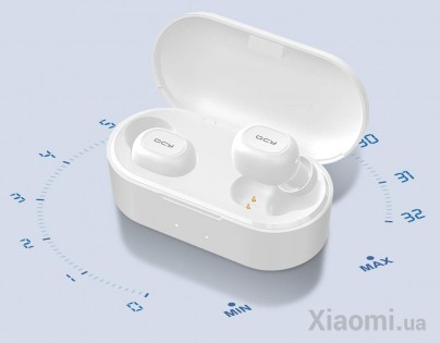 Беспроводные наушники Xiaomi QCY T2C TWS Stereo Bluetooth Earphones White