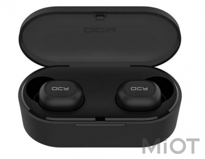 Бездротові навушники QCY T2S TWS Bluetooth Earphones Black