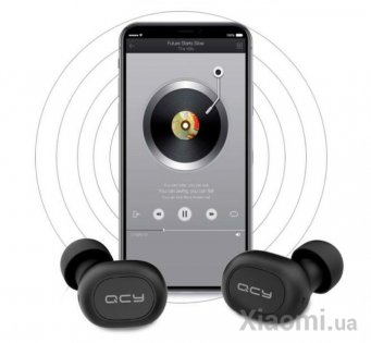 Беспроводные наушники Xiaomi QCY T2S TWS Bluetooth Earphones Black