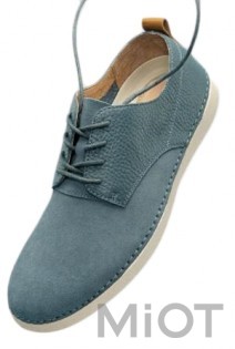 Чоловічі туфлі Xiaomi QIMIAN men's lightweight simple casual shoes CM703F01 Grey/Blue 43