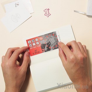 Блокнот Xiaomi QualiteLL Aluminum Notebook Rose 9*16.5*1.6 cm