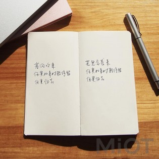 Блокнот Xiaomi QualiteLL Aluminum Notebook Rose 9*16.5*1.6 cm