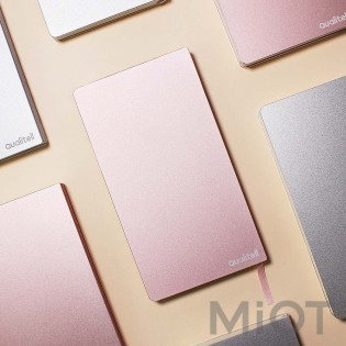Блокнот Xiaomi QualiteLL Aluminum Notebook Rose 9*16.5*1.6 cm