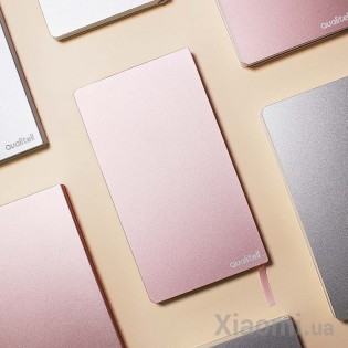 Блокнот Xiaomi QualiteLL Aluminum Notebook Rose 9*16.5*1.6 cm