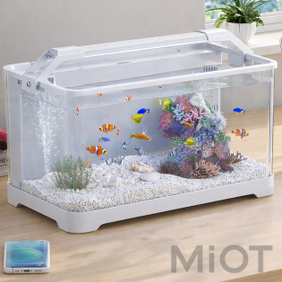 Акваріум Xiaomi QUANGE Lazy Fish White