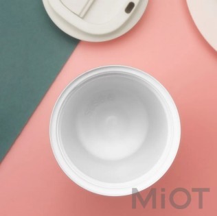 Термостакан Xiaomi Quange Fashion Coffee Cup KF102 430 мл Cream/Red