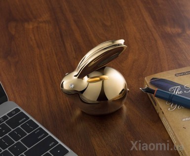 Статуэтка Xiaomi Tongshifu Crystal Copper Bunny Gold