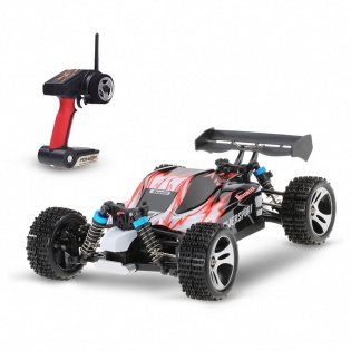 Радіокерована модель баггі WLtoys A959 з повним приводом 45 км/год (Чорно-червоний)