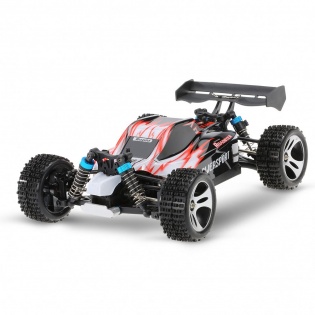 Радіокерована модель баггі WLtoys A959 з повним приводом 45 км/год (Чорно-червоний)