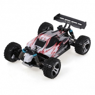 Радіокерована модель баггі WLtoys A959 з повним приводом 45 км/год (Чорно-червоний)