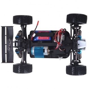 Радіокерована модель баггі WLtoys A959 з повним приводом 45 км/год (Чорно-червоний)