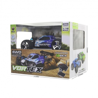 Радиоуправляемая модель багги WLtoys A959 с полным приводом 45 км/ч (Черно-красный)