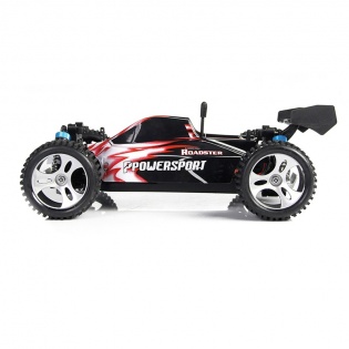 Радиоуправляемая модель багги WLtoys A959 с полным приводом 45 км/ч (Черно-красный)