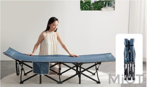 Раскладушка Xiaomi 8H SZС Blue 190*66*36 cm